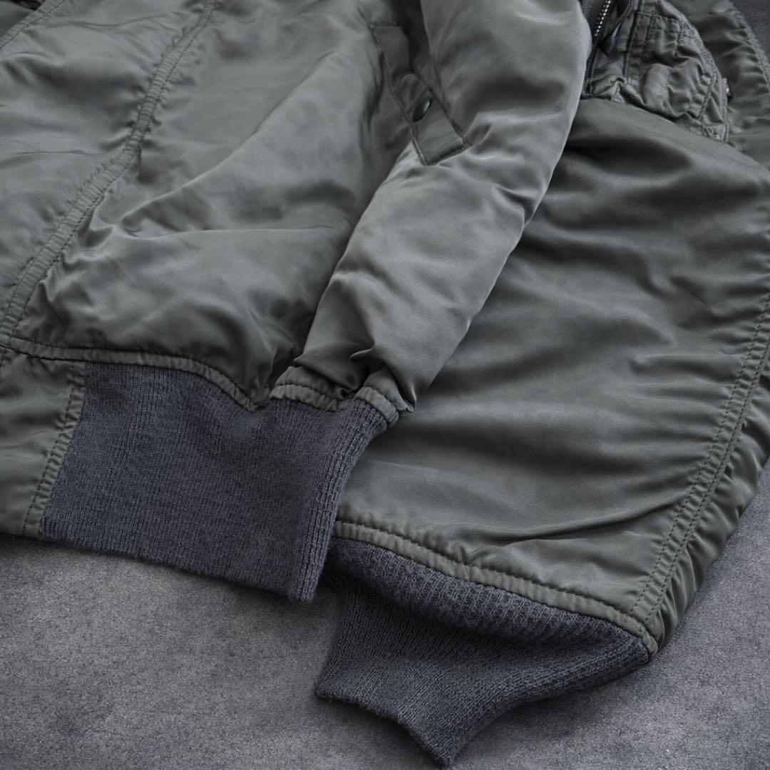 90s USA製 ALPHA N-2B MA1フライトジャケット ideal