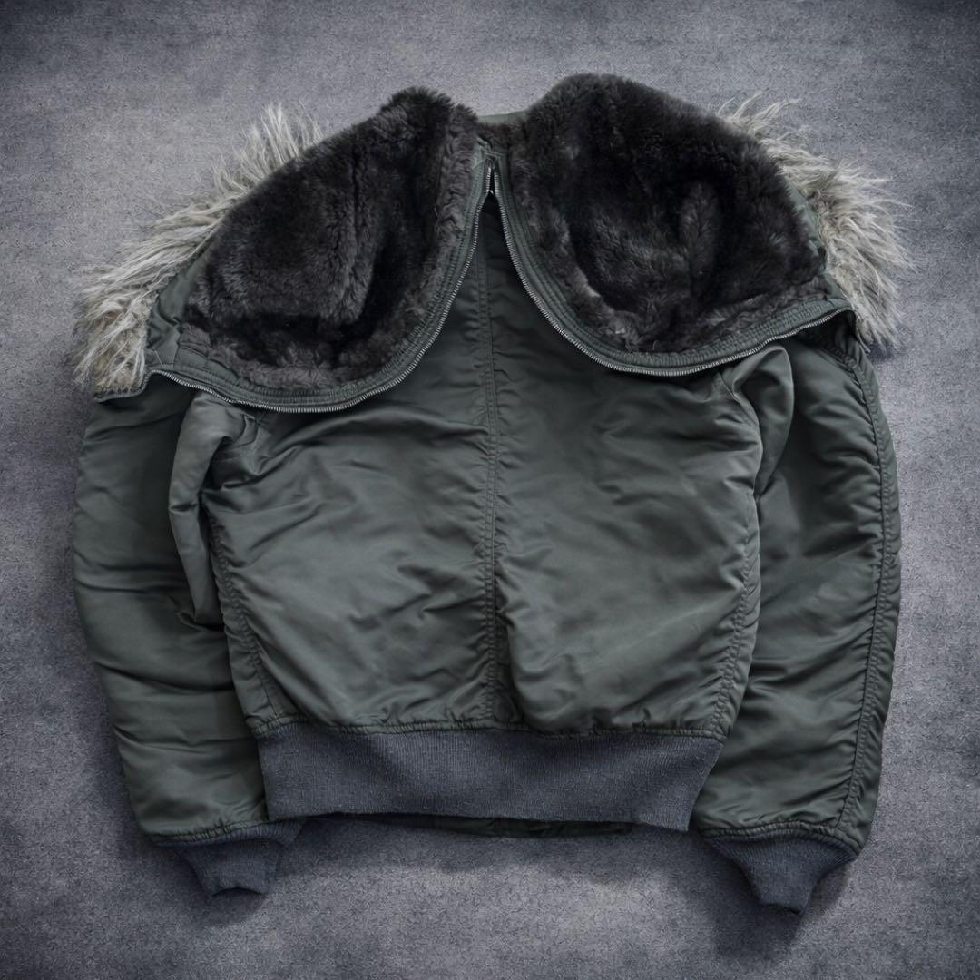 90s USA製 ALPHA N-2B MA1フライトジャケット ideal