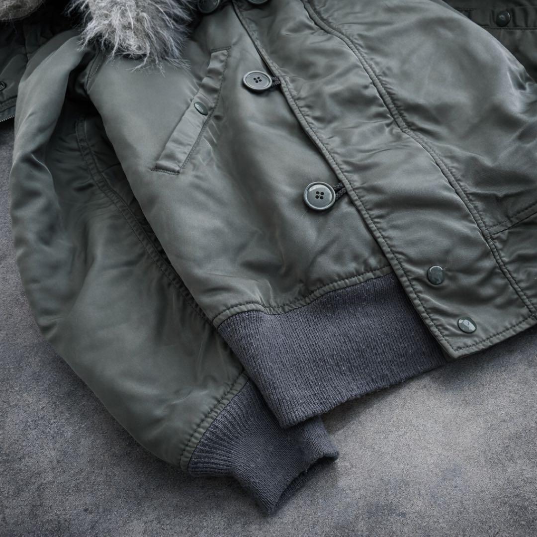 90s USA製 ALPHA N-2B MA1フライトジャケット ideal