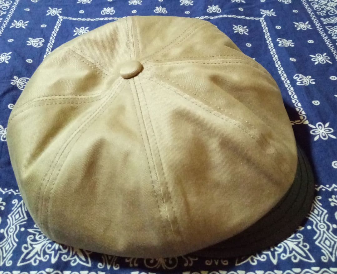 希少　完売品　極美品　mr.fatman　キャスケット　レザー　帽子　日本製　革