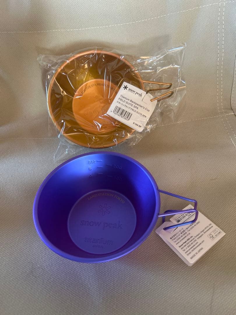 スノーピーク チタンシェラカップTOKYO &FIELD SUITE SPA