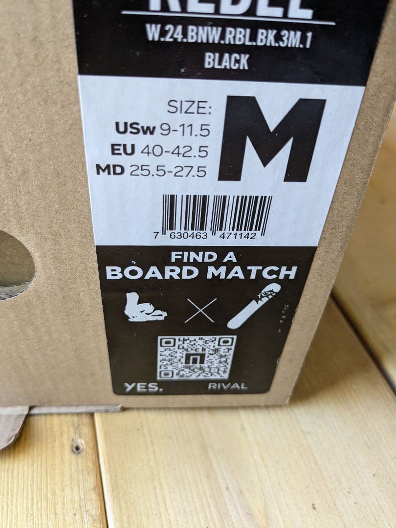 NOW　REBEL Mサイズ ブラック