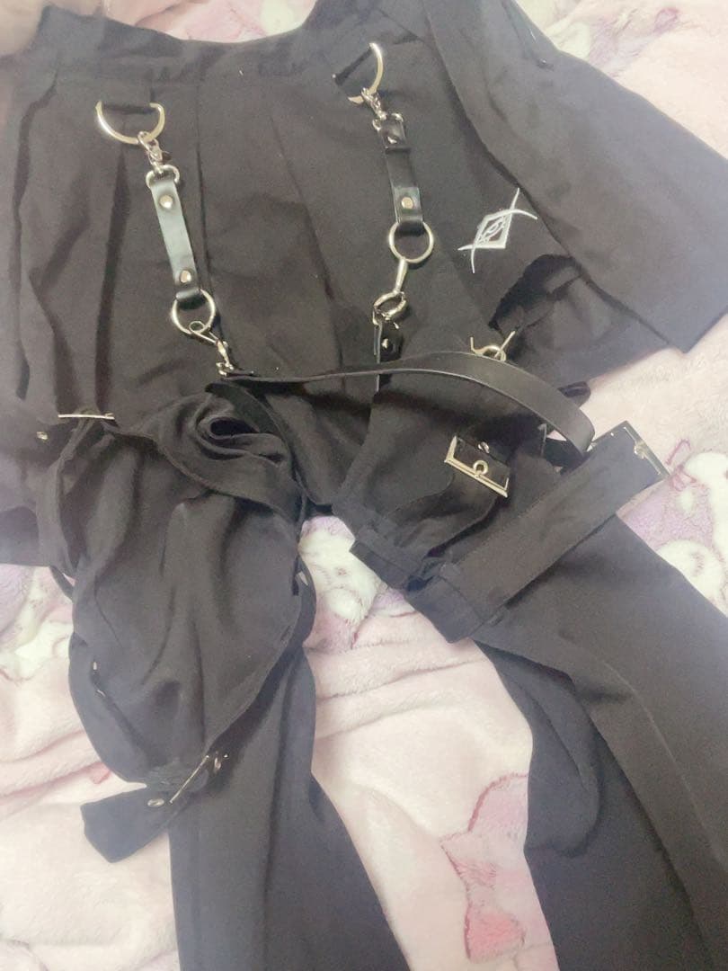 『REFLEM/レフレム』レッグカバー付きレイヤードデニムショーパン