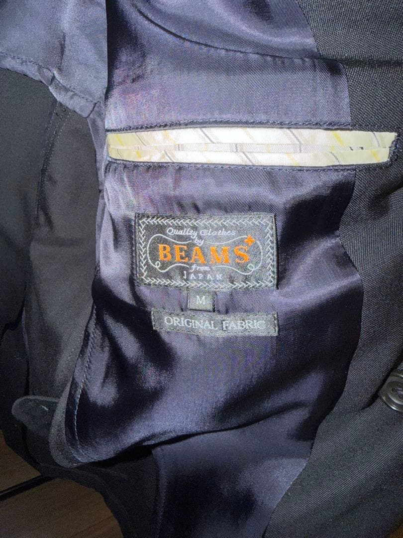 BEAMS PLUS 4ボタン ダブルブレザー