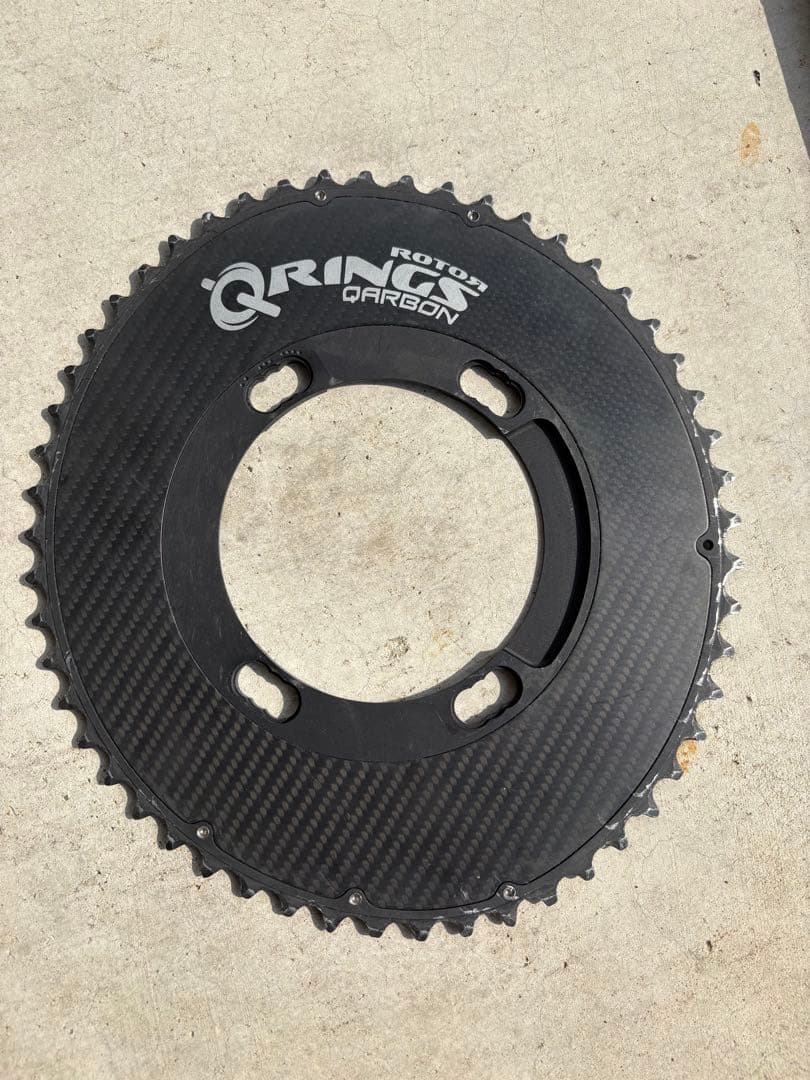ROTOR Q-Ring Carbon 53T チェーンリング