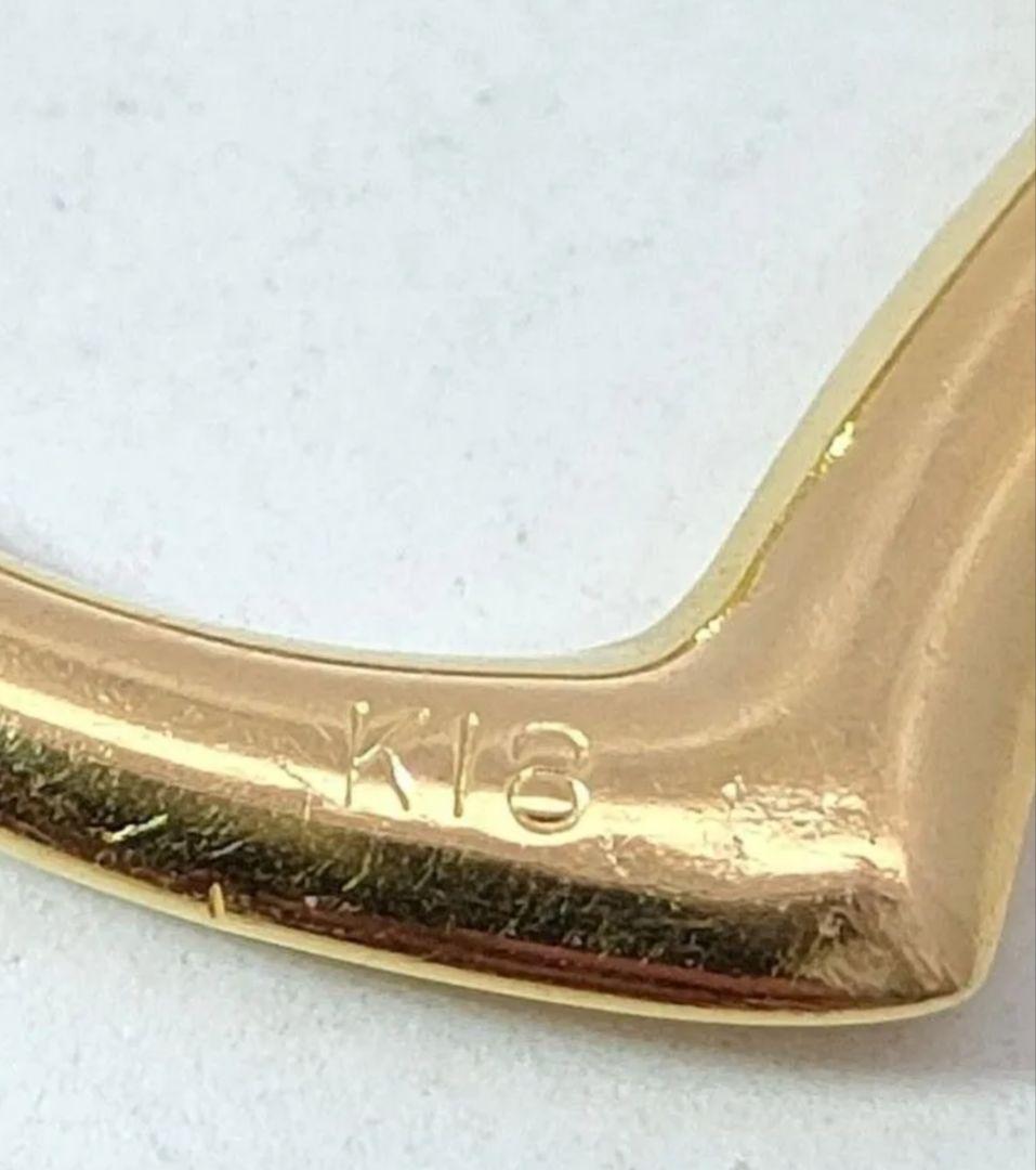 Ｋ１８ オープンハート チャーム