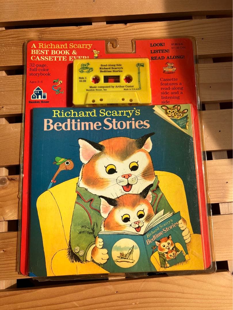 【Richard Scarry's 】Bedtime Stories カセット