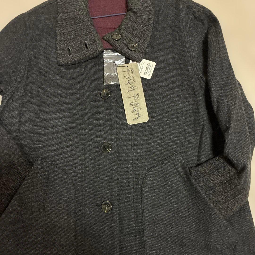 新品　FUGA FUGA （M＆kyokoの姉妹　佐藤繊維）リバーシブルコート