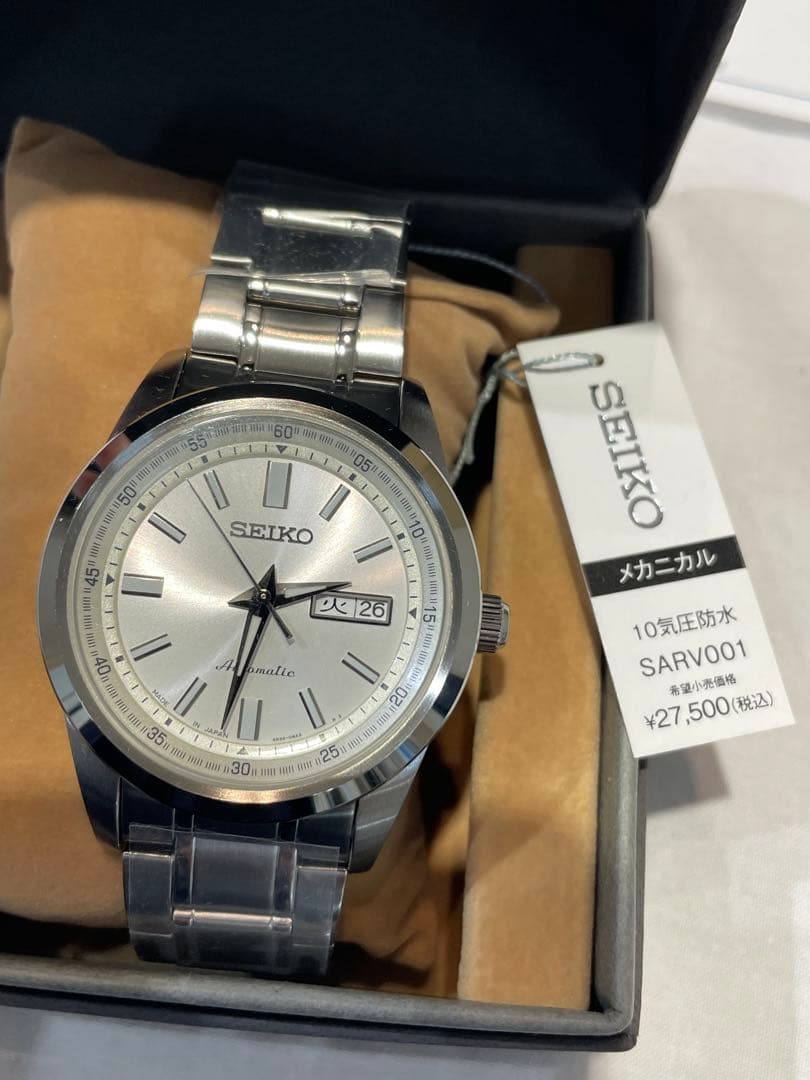 SEIKO 自動巻き腕時計 SARV001 10気圧防水