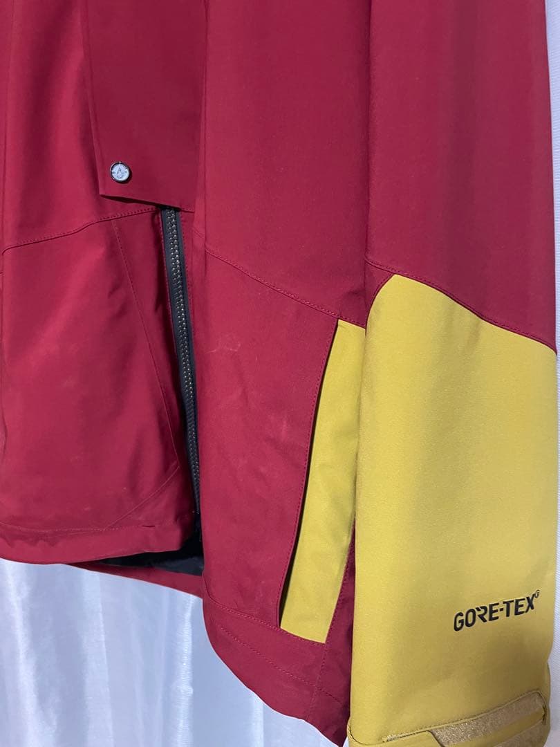 スキーウェア 赤/黄