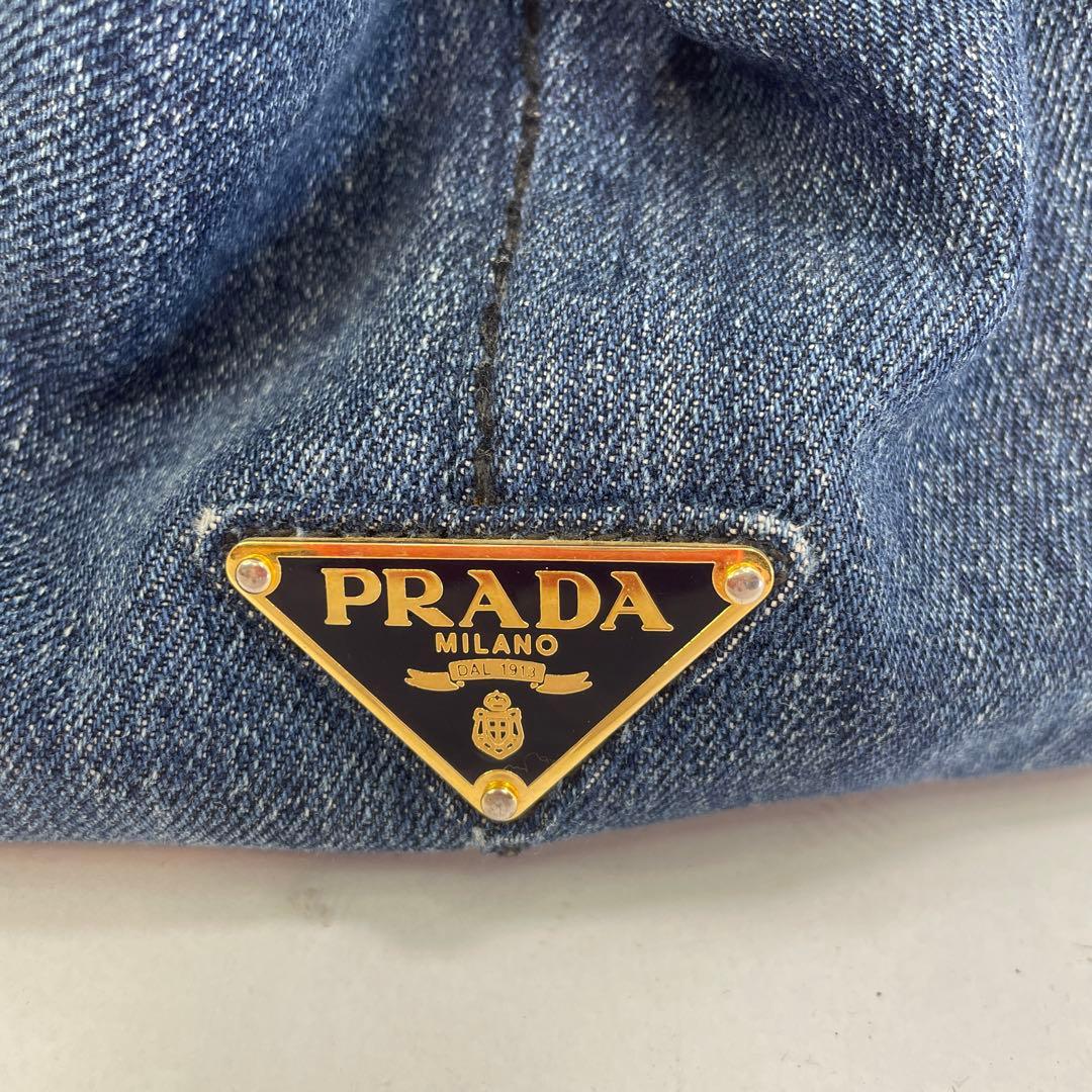 PRADA プラダ カナパ 三角ロゴ ハンドバッグ　ショルダーバッグ　2way