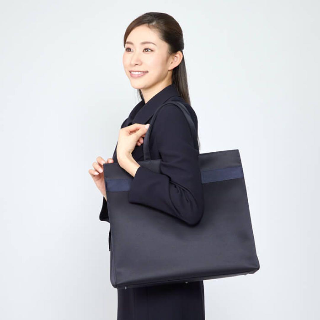 【東京ソワール / プチソワール】【撥水加工】ビッグサイズのお受験トートバッグ