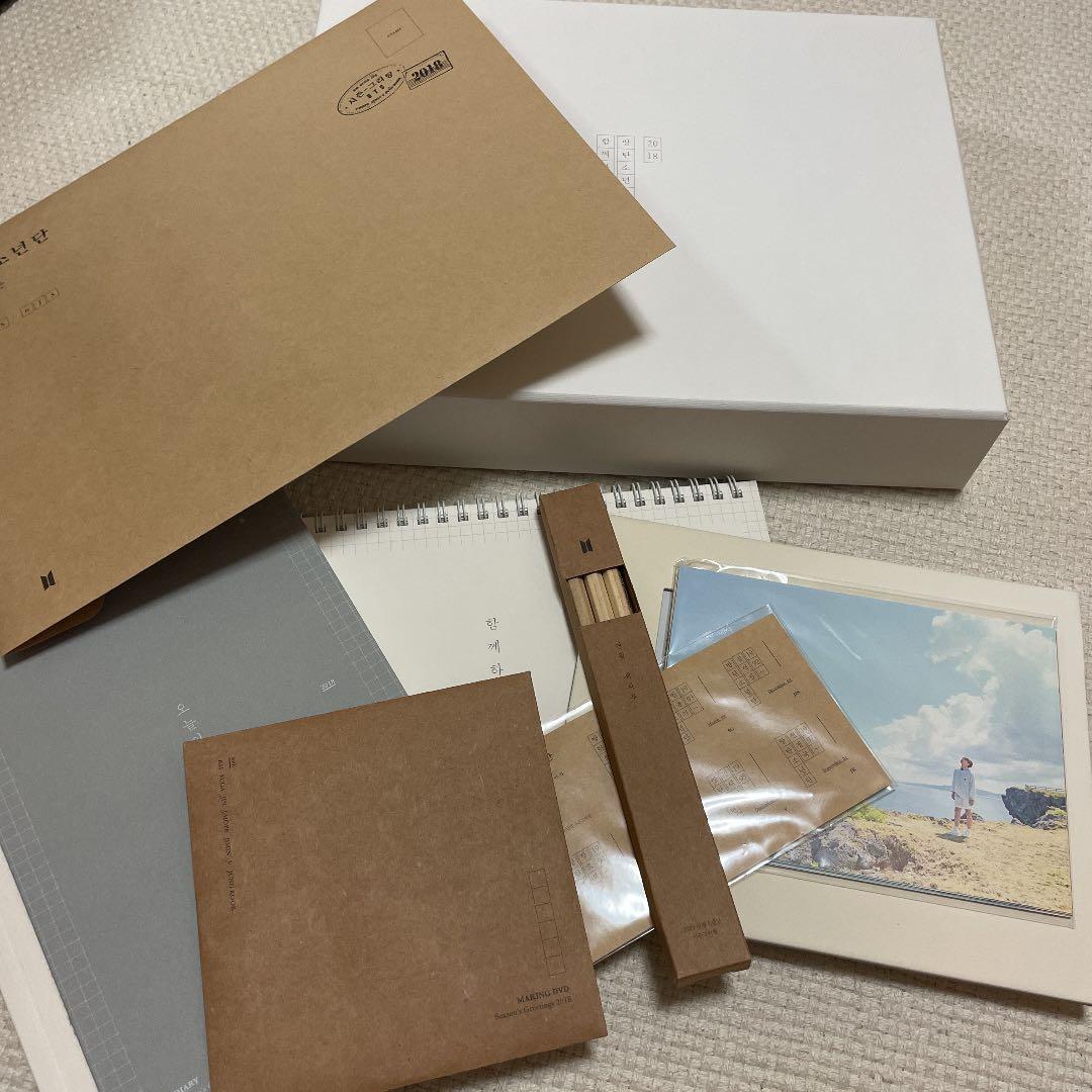 bts season greeting 2018 日本版