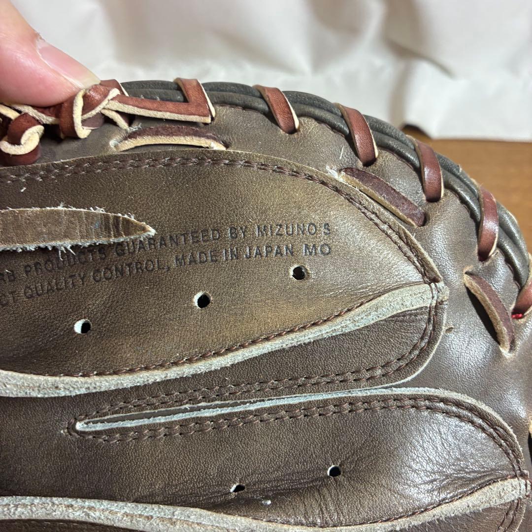 ミズノ ワールドウィン 一般軟式 キャッチャーミット 美品 日本製