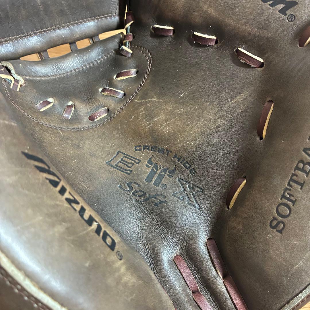 ミズノ ワールドウィン 一般軟式 キャッチャーミット 美品 日本製