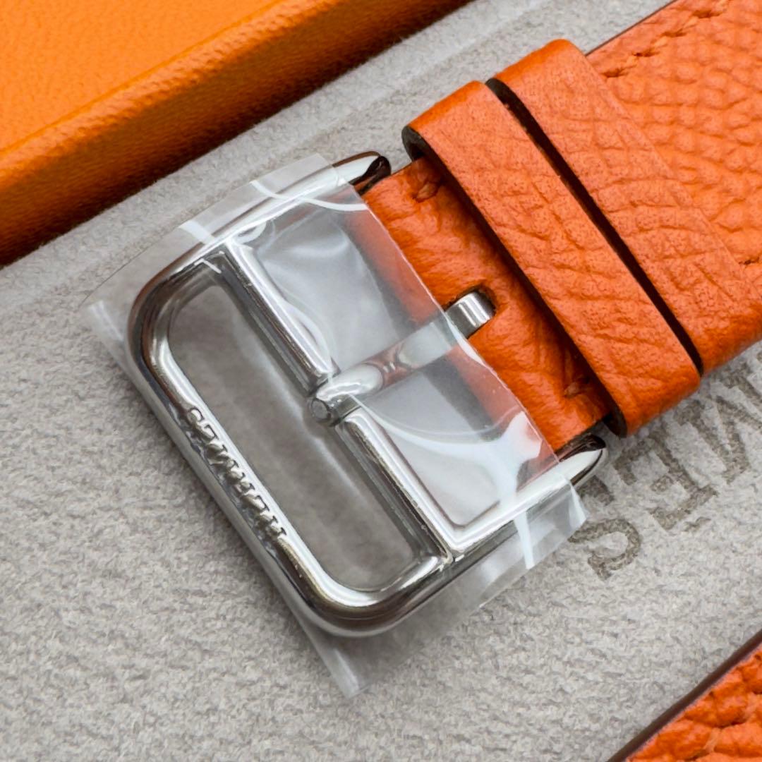 1656 Apple Watch エルメス　オレンジ　ドゥブルトゥール　二重