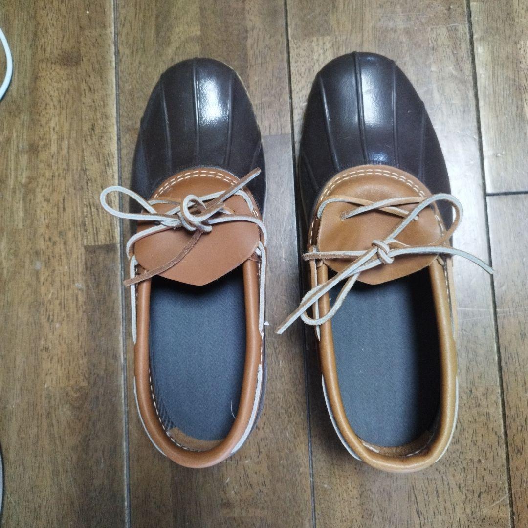 L.L.Bean レインシューズ 9 W ブラウン