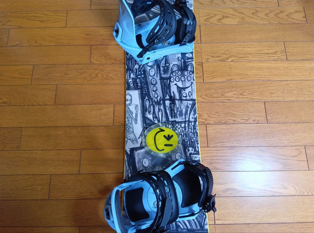 【良品】国産スノーボード ビンディングセット