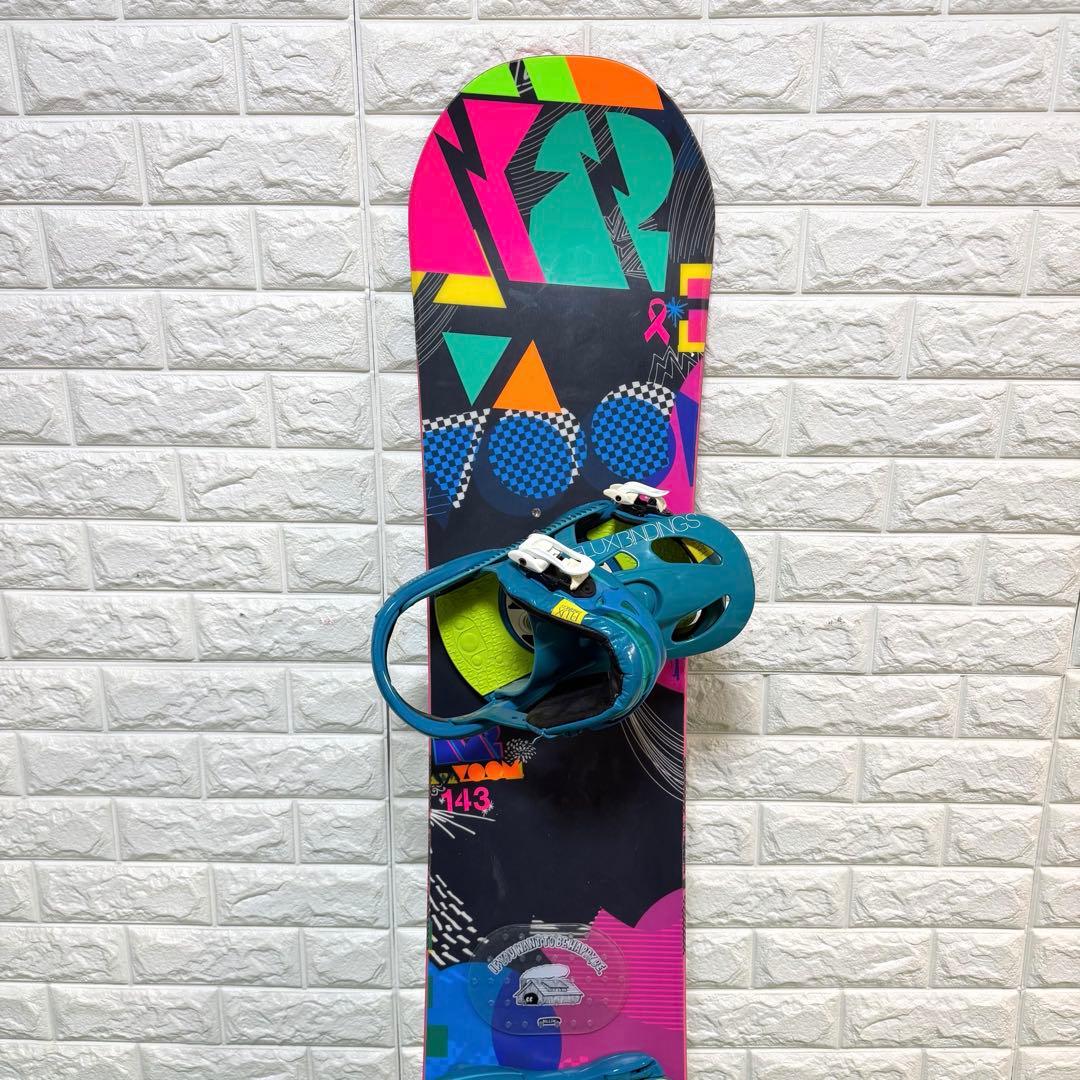 K2 スノーボード　143 ビンディング　ブーツ　エッジガード 24.5cm