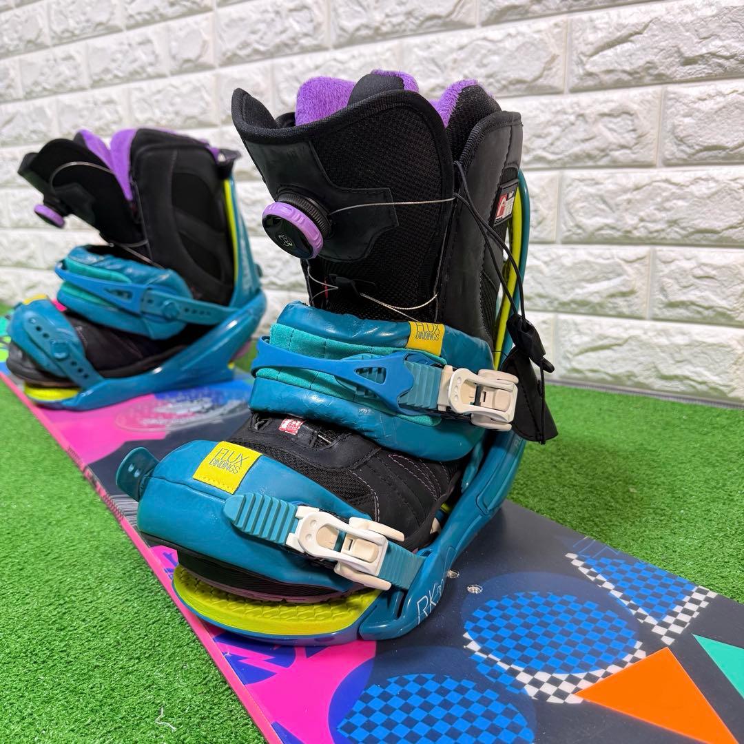 K2 スノーボード　143 ビンディング　ブーツ　エッジガード 24.5cm