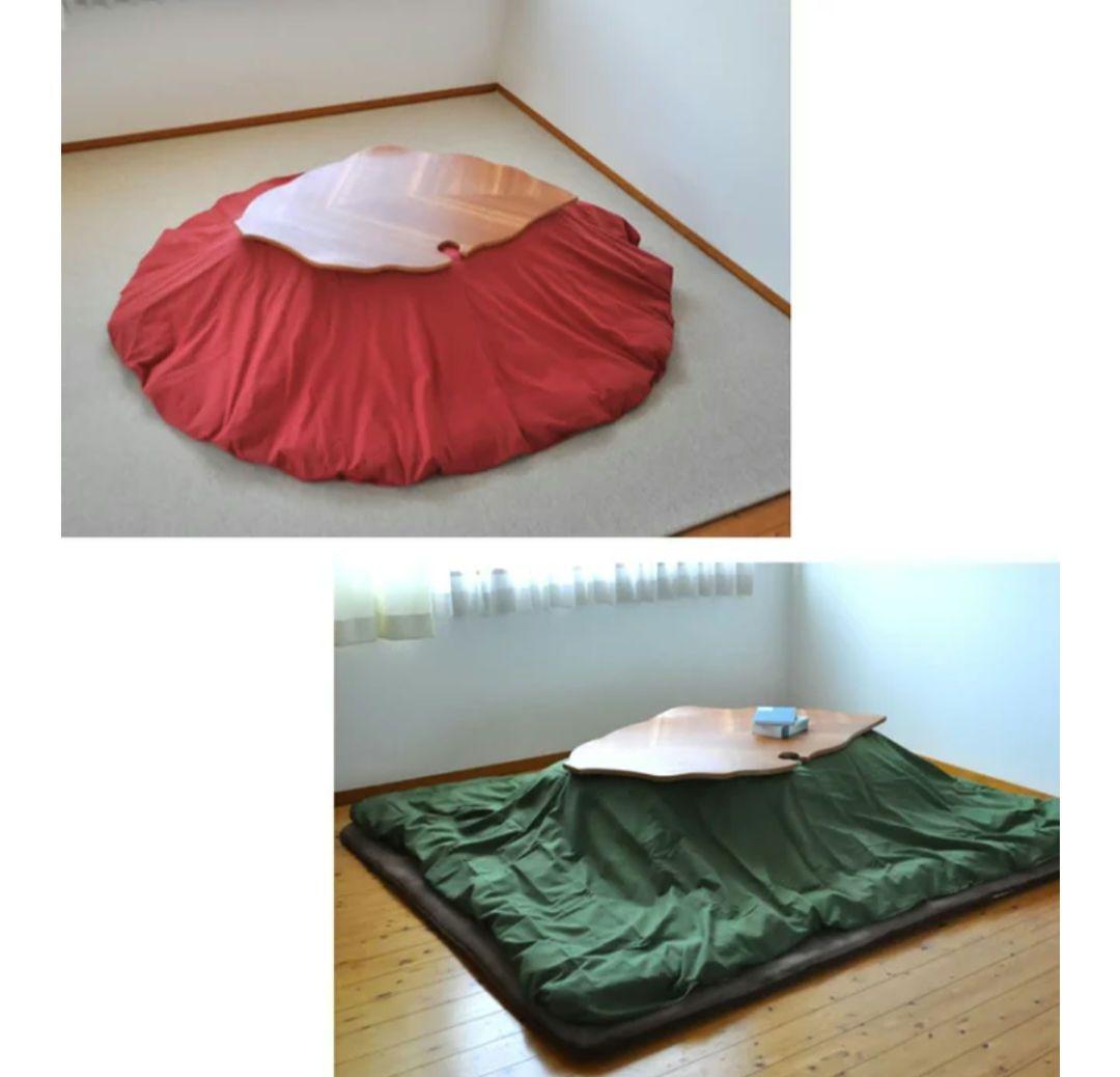 テーブル　ローテーブル　こたつ　葉っぱ　おちば　落ち葉　炬燵　葉　ochiba