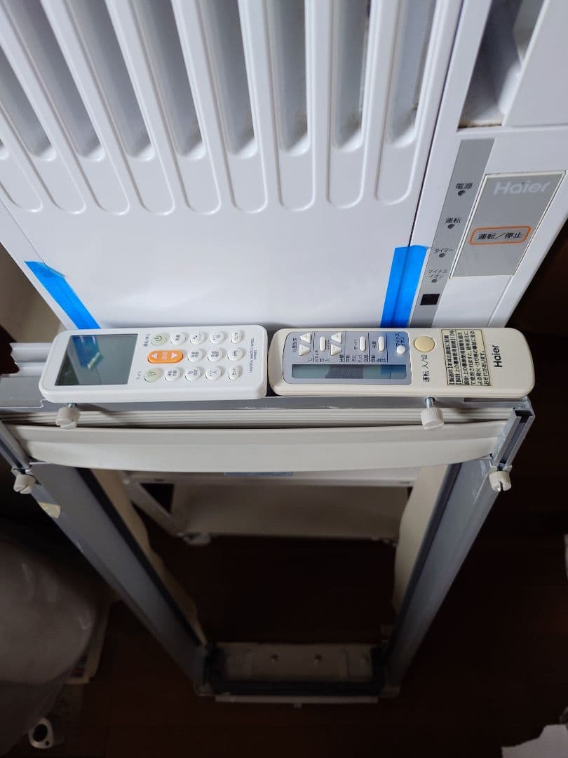ハイアール窓用エアコン動作機能確認済です。