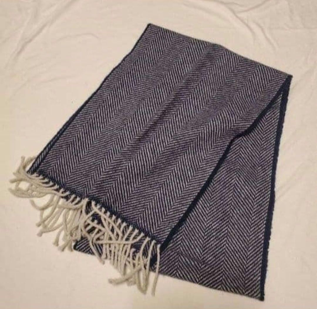 【新品】ヘリンボーン　マフラー　ビームス ジョンストンズ　ラルフローレン