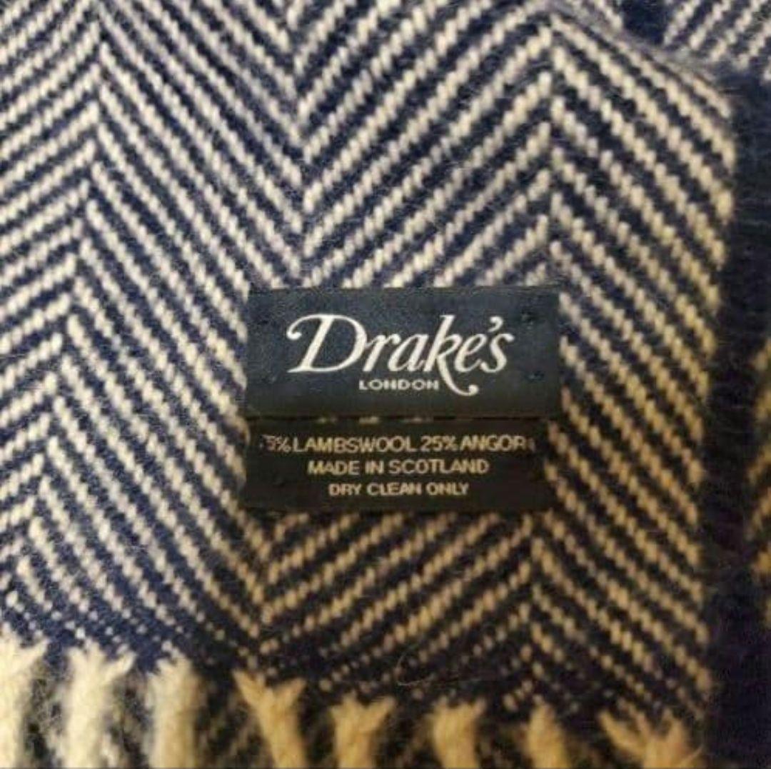 【新品】ヘリンボーン　マフラー　ビームス ジョンストンズ　ラルフローレン