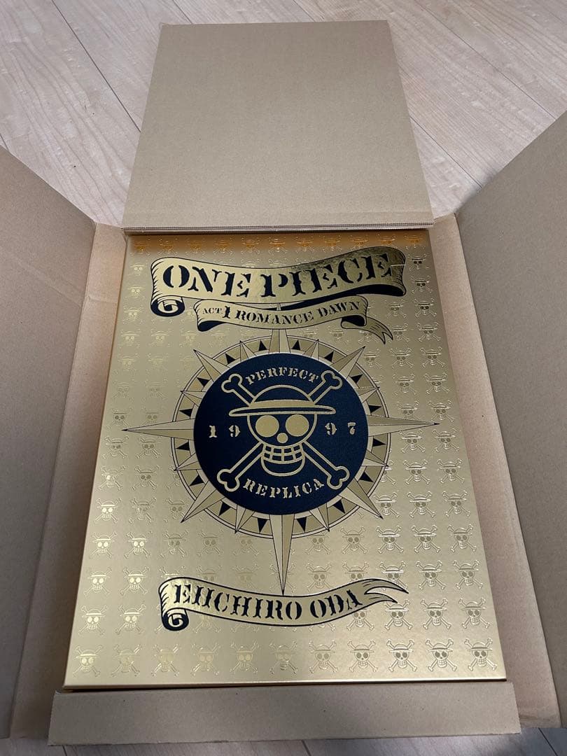 ONE PIECE第1話複製原稿BOX ROMANCE DAWN−冒険の夜明け−