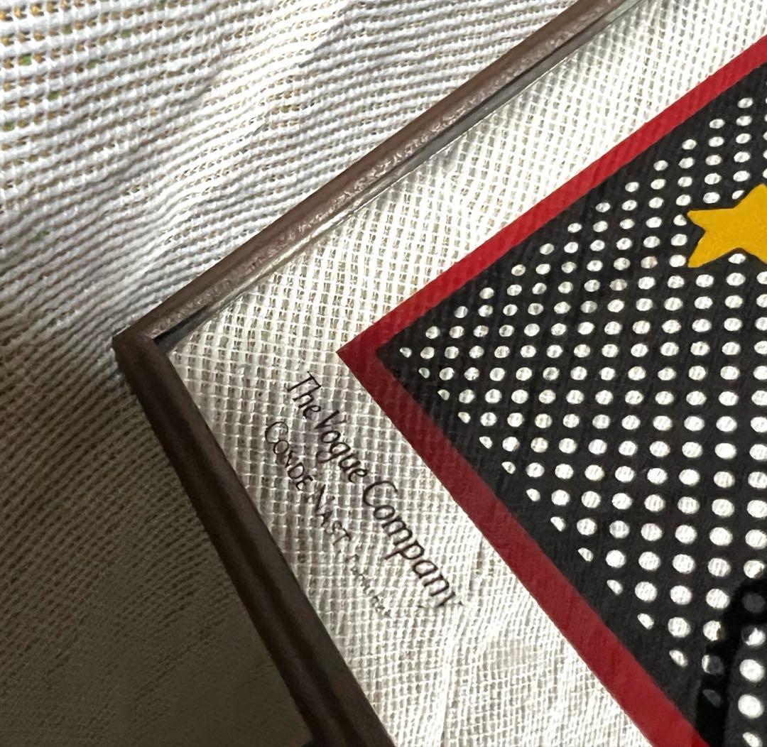 【にょにょページ！】VOGUE パブミラー 鏡 アンティーク ヴォーグ