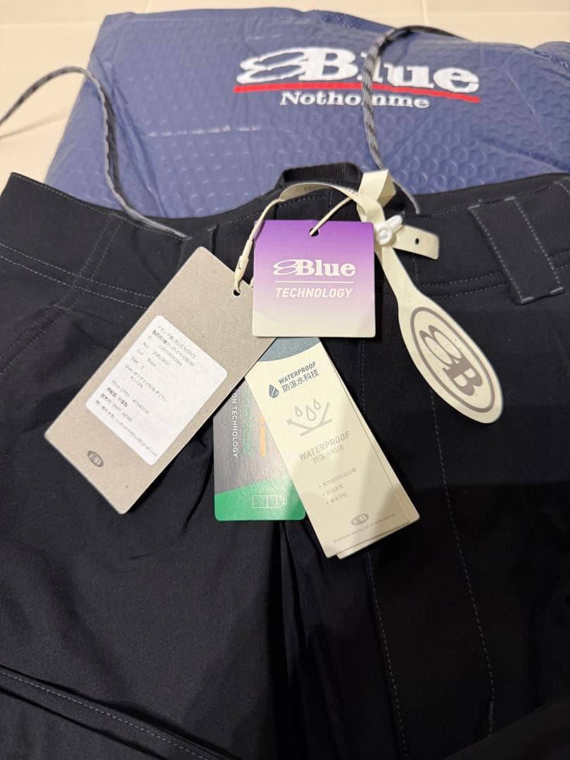 話題のBlue Monte内裏フリースバルーンパンツ 25BLCK031ブラック