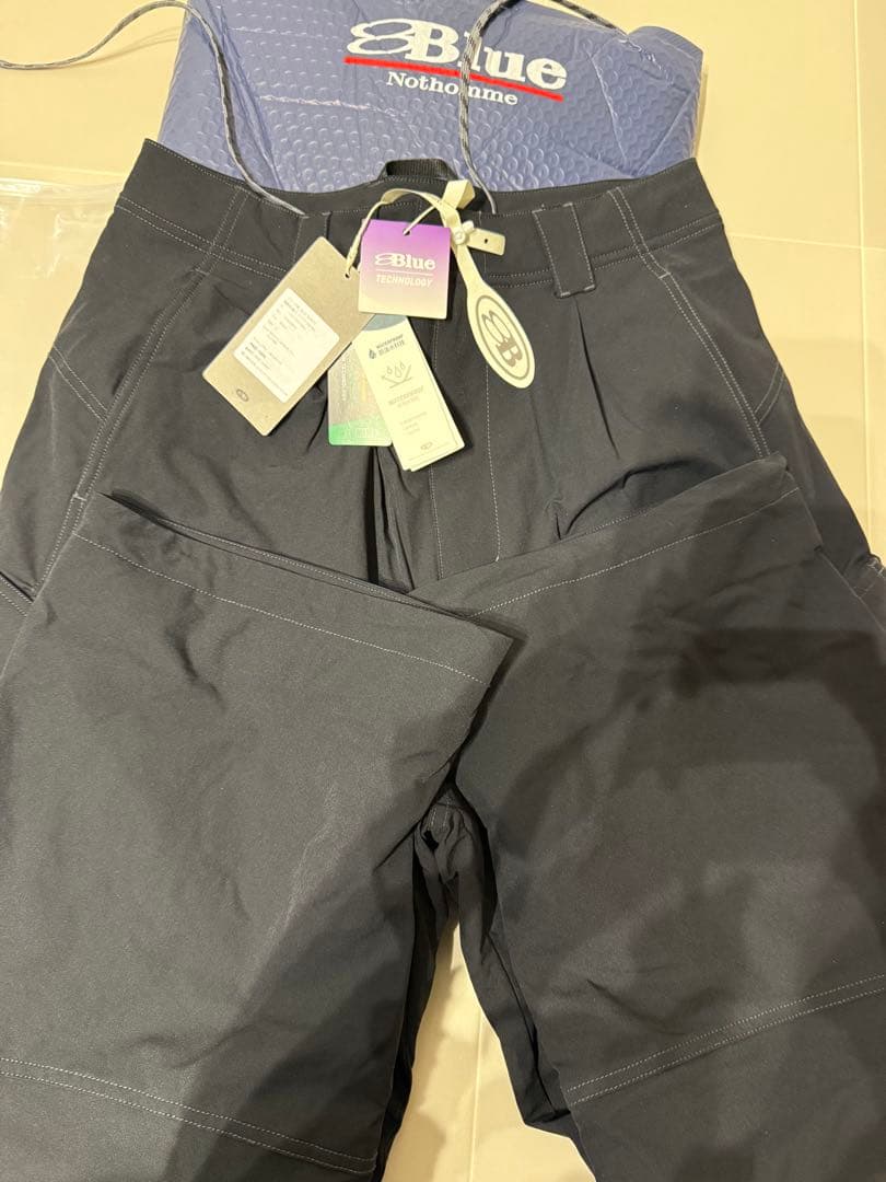 話題のBlue Monte内裏フリースバルーンパンツ 25BLCK031ブラック