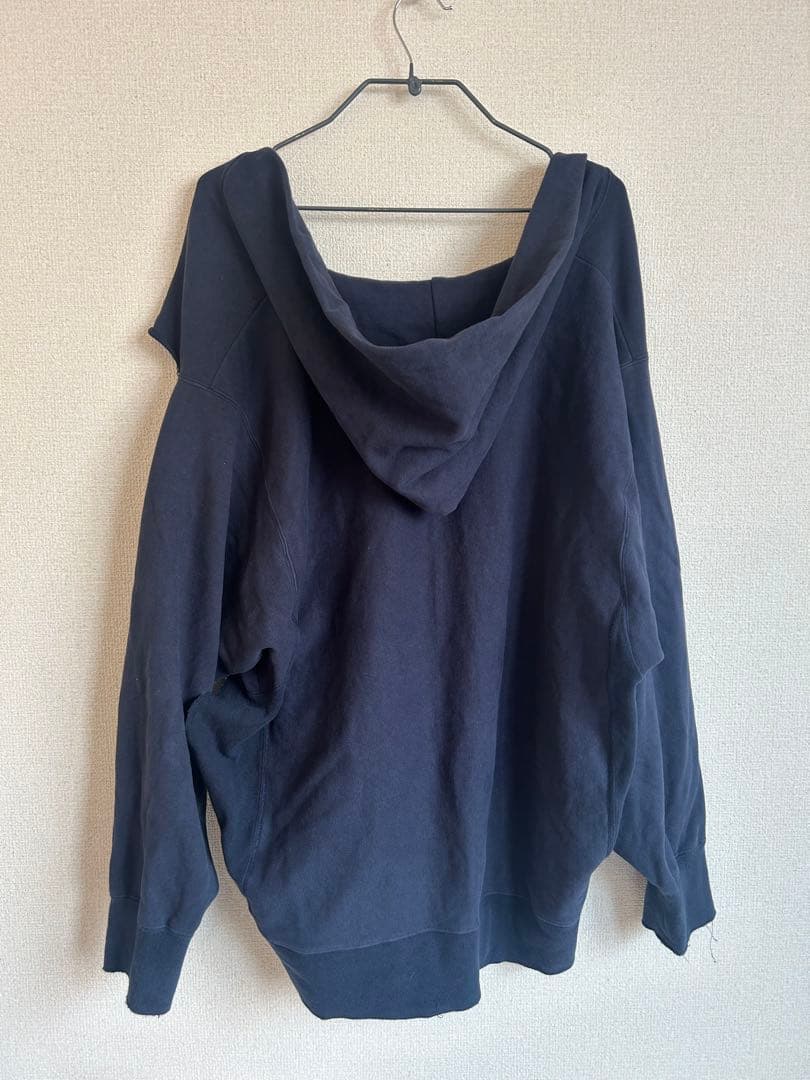 papier ネイビー　パーカー