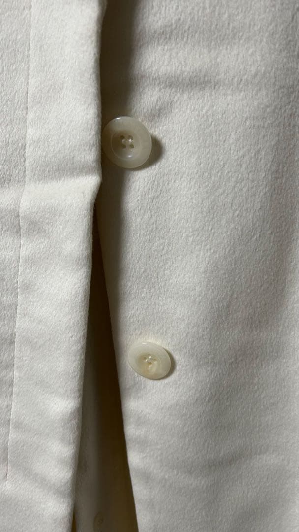 ［超美品］MATERIA MILANO ホワイト ロングコート