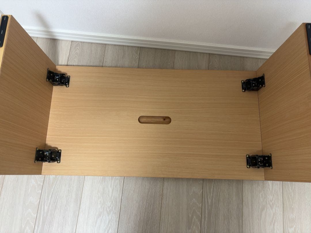 折りたたみ ローテーブル テーブル　幅90国産 大川家具