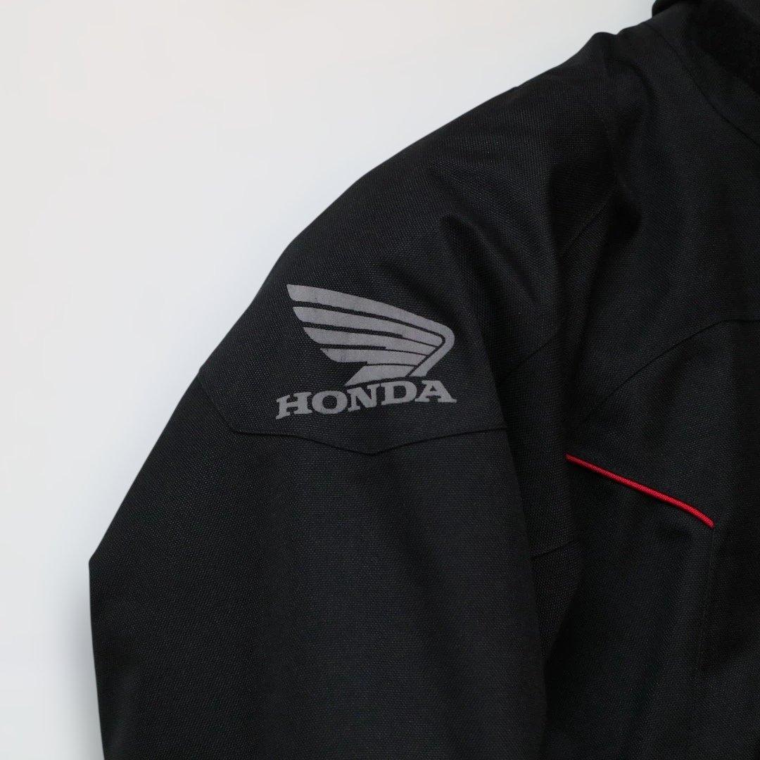 HONDA バイク防水透湿ジャケット/パンツ ブラック Lサイズ（美品）