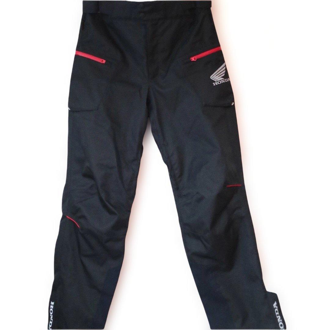 HONDA バイク防水透湿ジャケット/パンツ ブラック Lサイズ（美品）