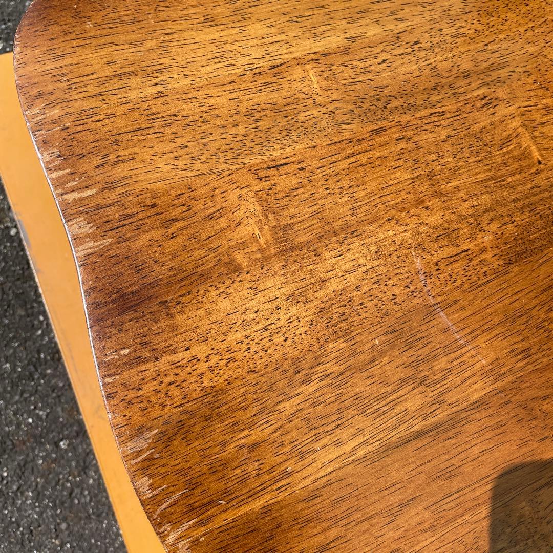 シンリー Shin Lee 2脚セット　ダイニング　椅子 チェア　彫刻 オーク材