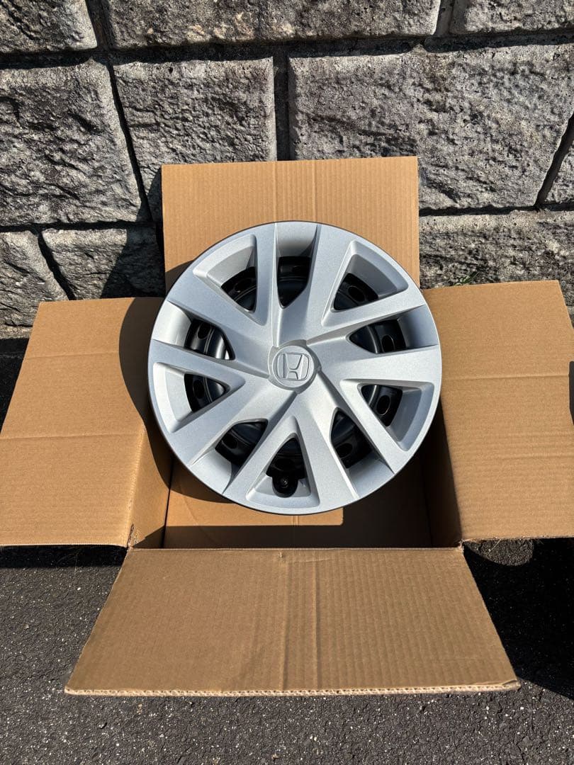 ホンダNBOX 純正鉄ホイール&純正ホイールキャップ4本セット