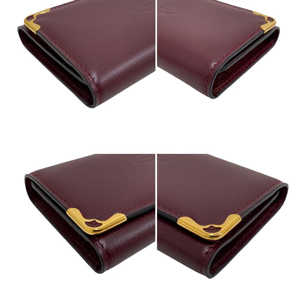 【未使用】 Cartier カルティエ マストライン キーケース 6連 ボルドー