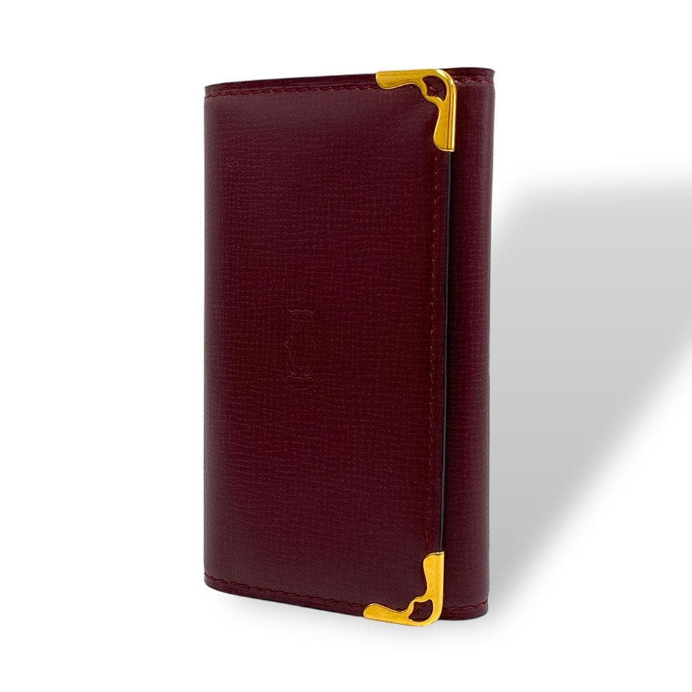 【未使用】 Cartier カルティエ マストライン キーケース 6連 ボルドー