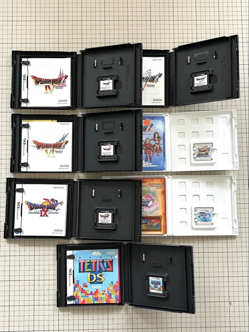 ニンテンドーDS/3DS用ソフト 7本セット　ドラクエ4 5 6 7 9 11他