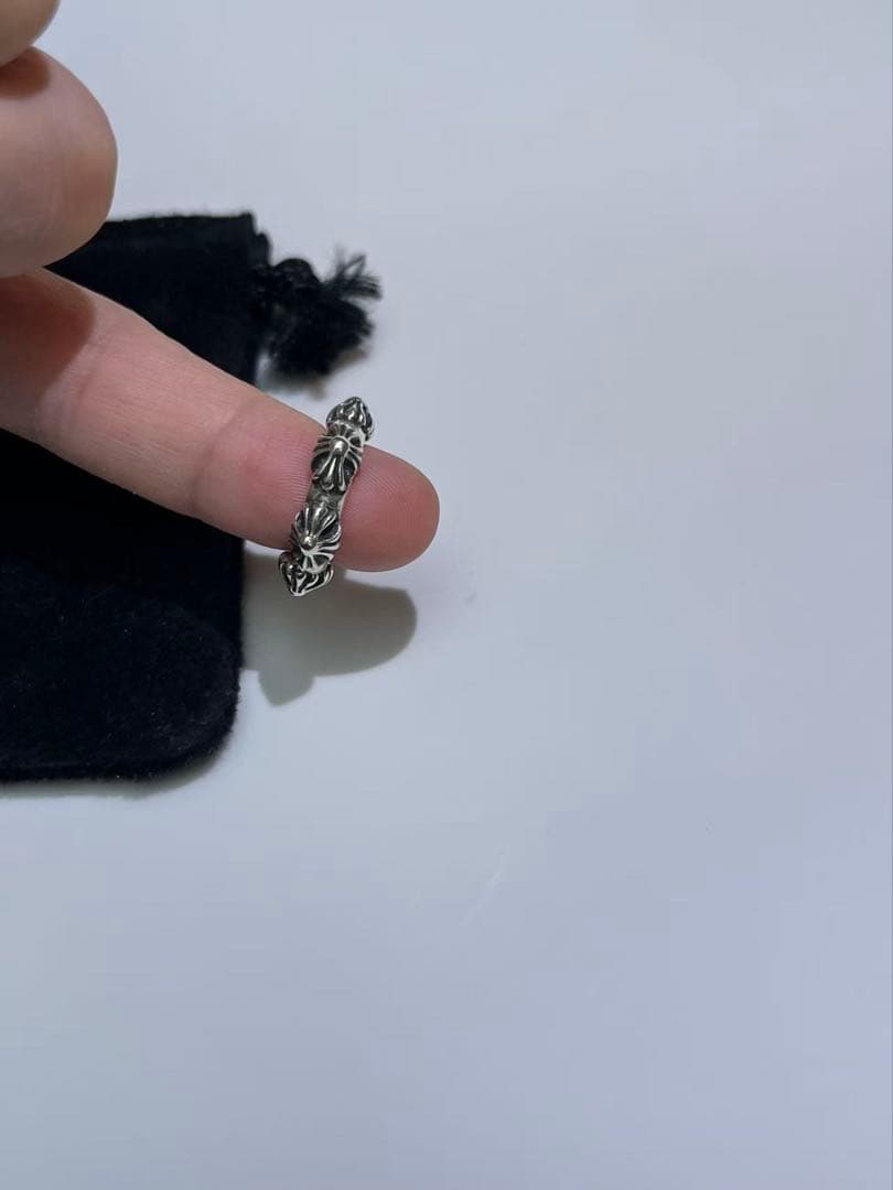 正規品Chrome Hearts SBTクロムハーツ クロスバンド フープピアス