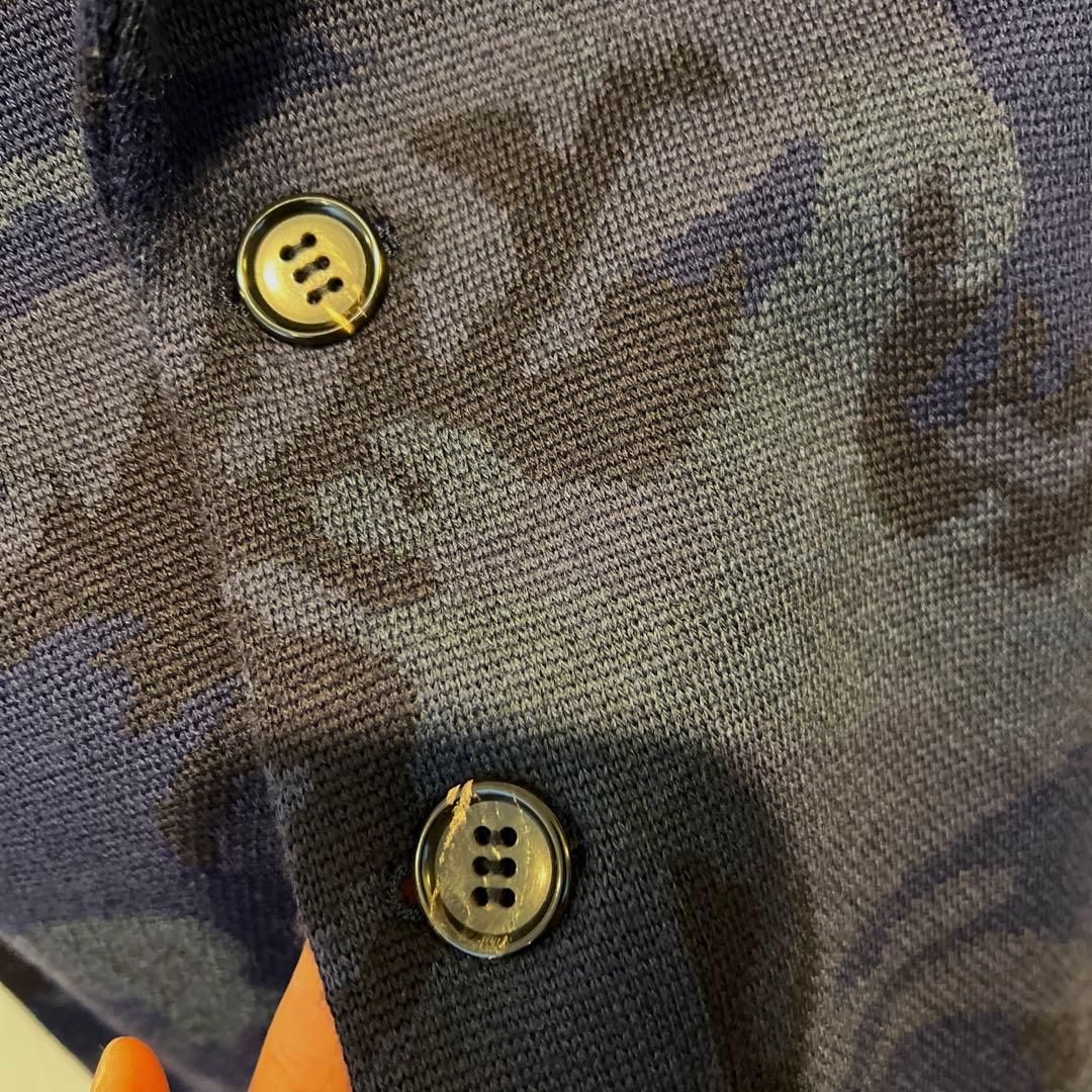 【ご依頼により24:00まで値下げ】AKM ブルー迷彩ジャケット