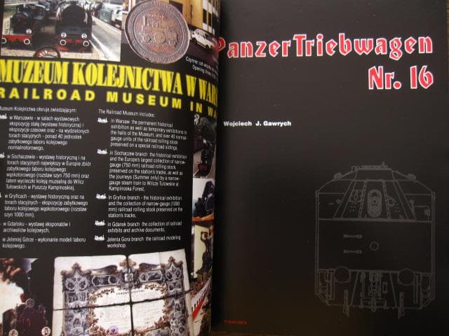 洋書 Panzertriebwagen Nr. 16 German Armored