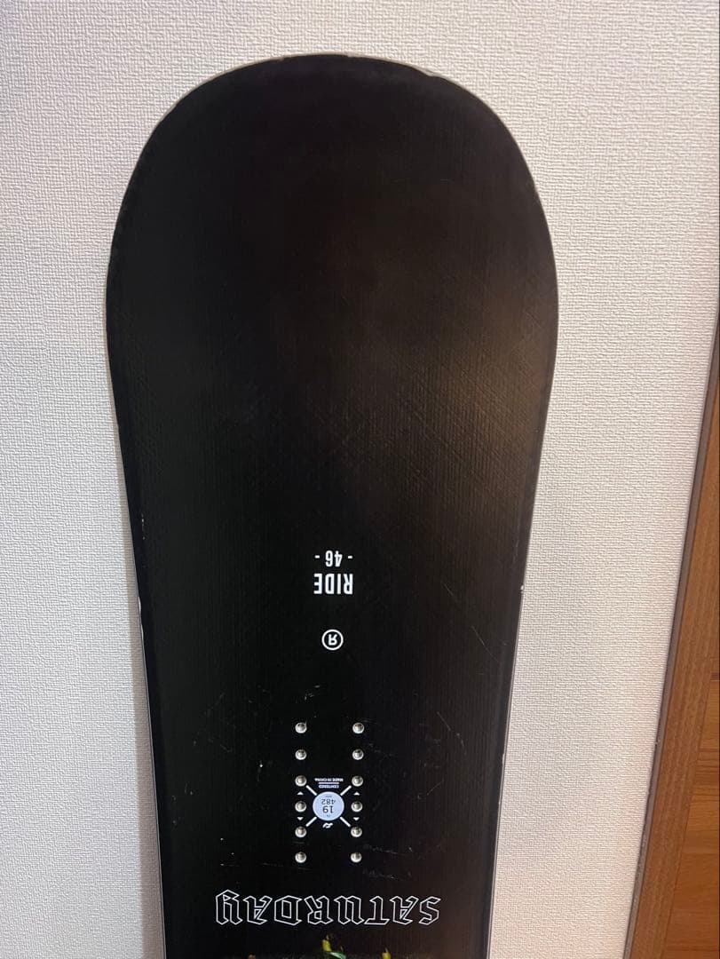 【板+ビンディングセット】Ride スノーボード　Ride ビンディングMセット