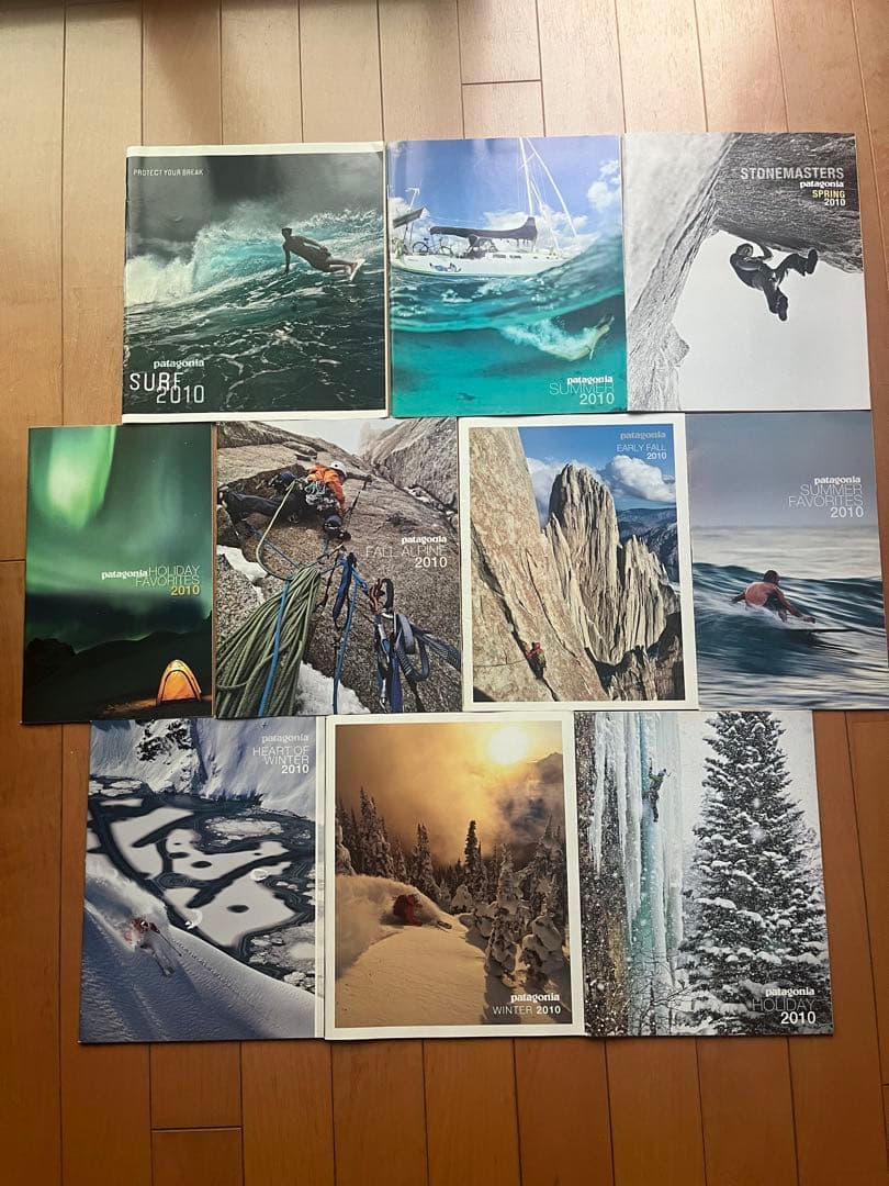 patagonia 2010年カタログ 10冊セット