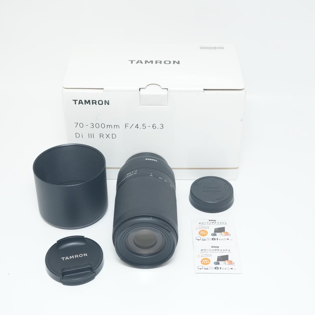 美品 タムロン70-300mm F4.5-6.3 Di III RXDEマウント
