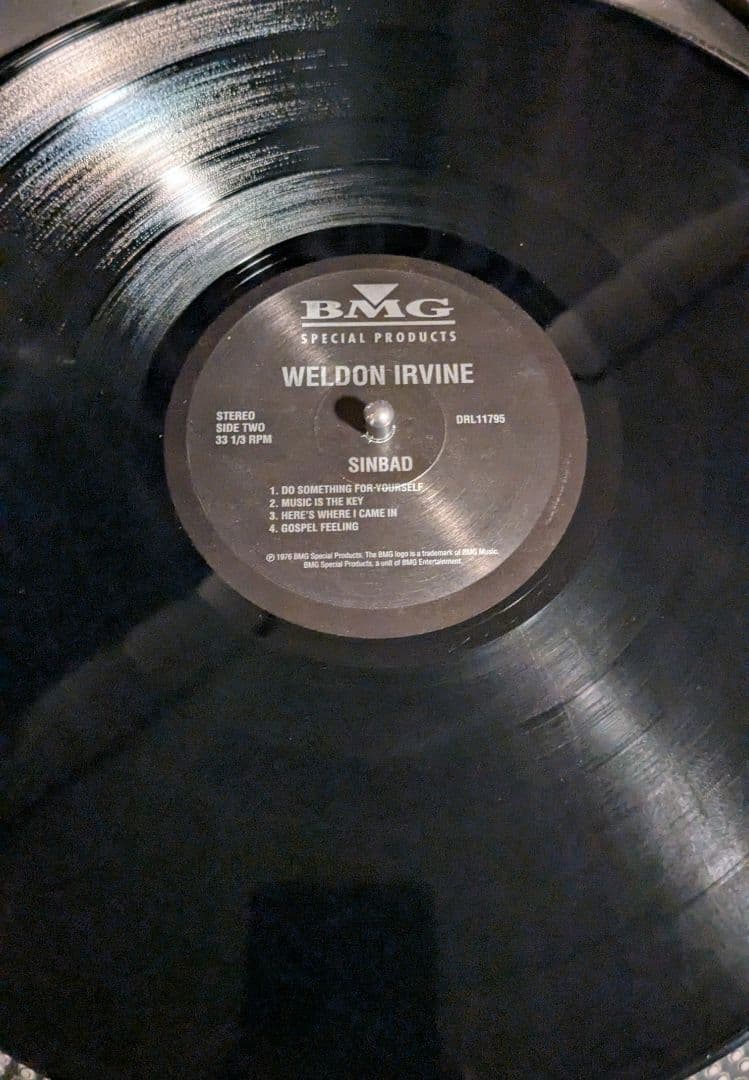 洋楽 Weldon Irvine Sinbad LP