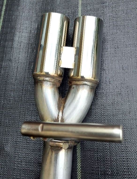 出口2本出しステンレスマフラー　○75系NA・ターボ共通4WD不可　送料込み価格